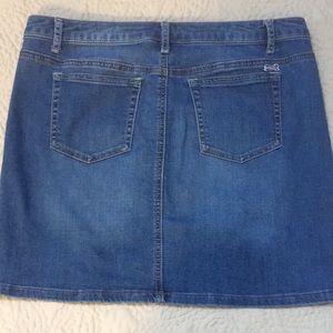 Le TIGRE Denim Skirt size 10